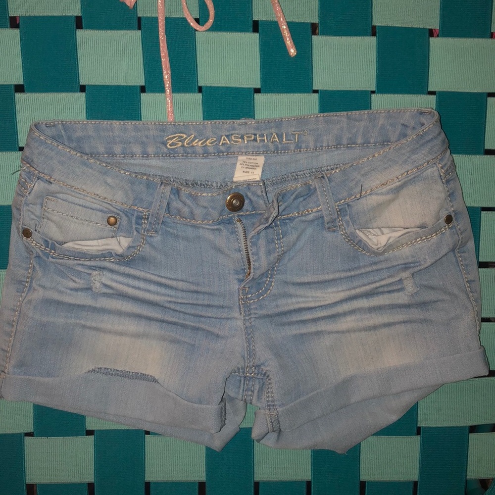 Light Jean wash Shorts